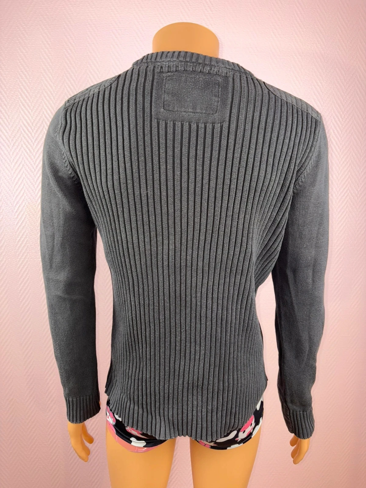 Pull homme esprit taille l propre – photo 4
